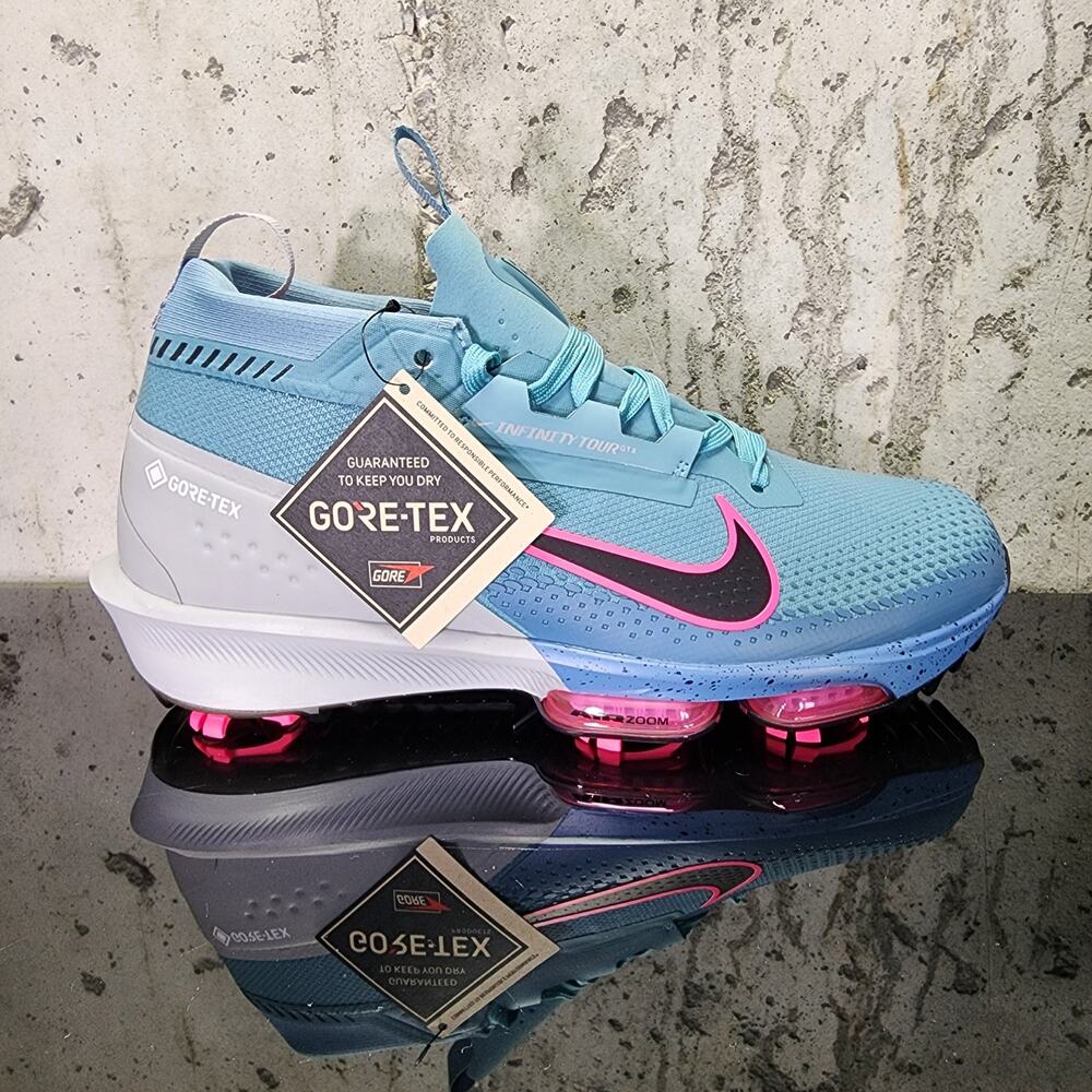 MSRP $200 Nike Infinity Tour 2 Gore-Tex Golf Shoes Men's 10 Turquoise New - Picture 4 of 6